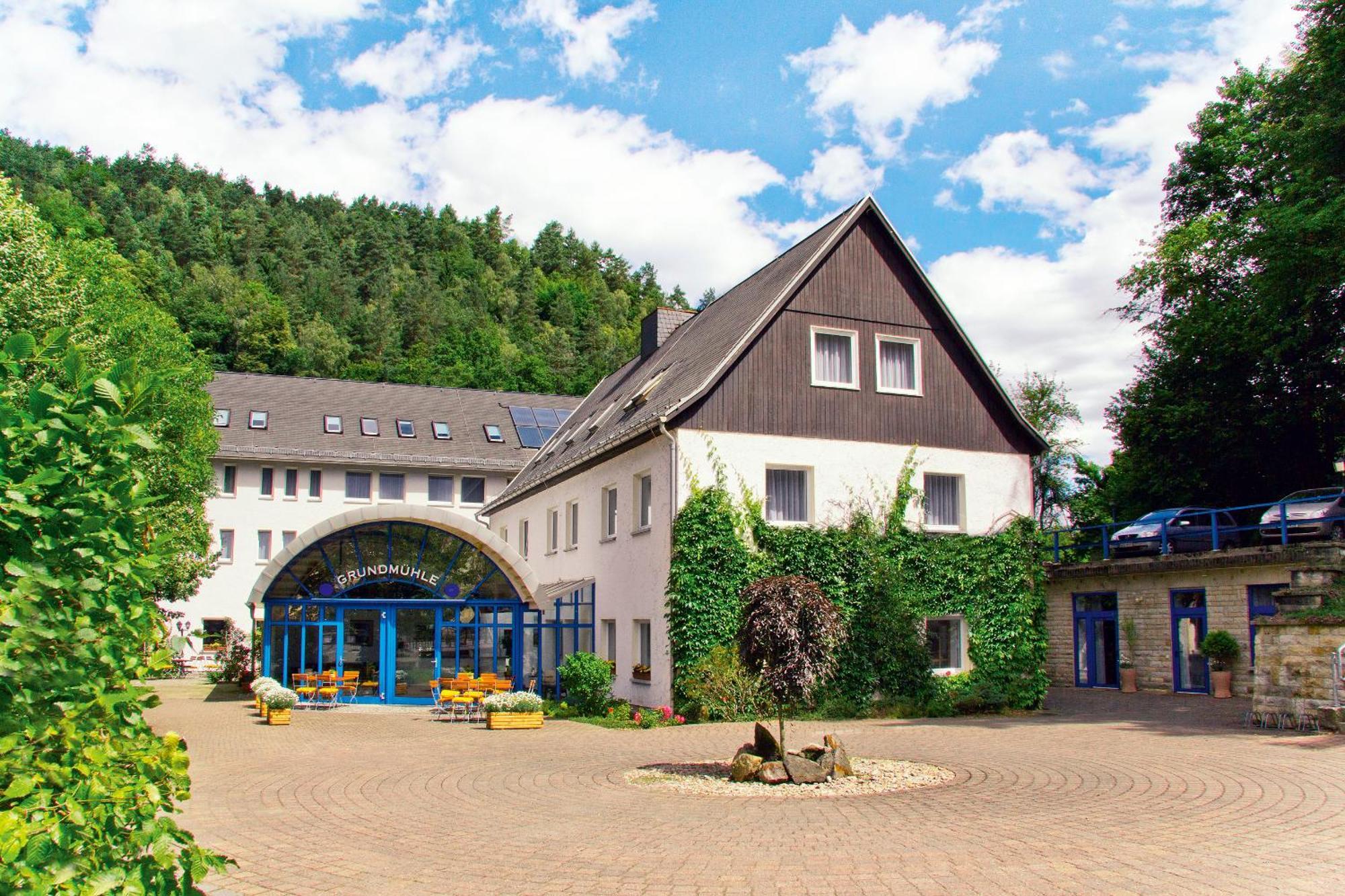 Hotel Garni Grundmuehle Bad Schandau Eksteriør billede