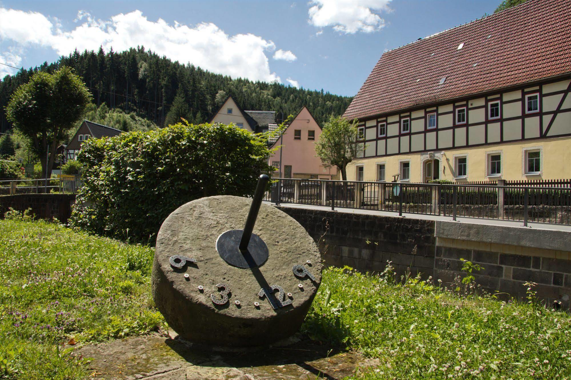 Hotel Garni Grundmuehle Bad Schandau Eksteriør billede